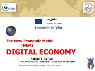 The New Economic Model (NEM) DIGITAL ECONOMY