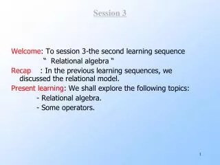 session 3