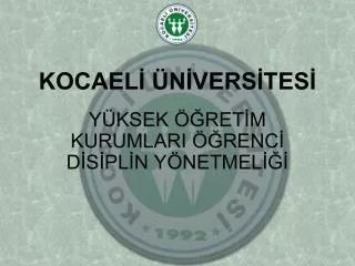 kocael n vers tes