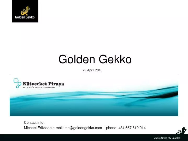 golden gekko