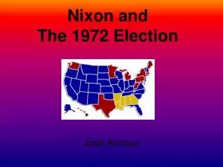 Nixon and The 1972 Election