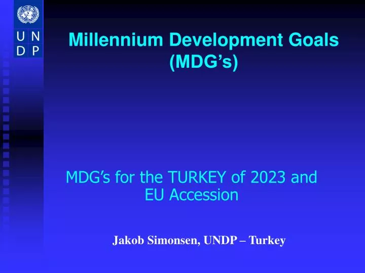 millennium development goals mdg s
