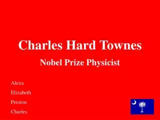 Charles Hard Townes