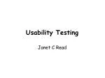Understanding Usability Testing in Observational Methods for Child Behavior Analysis - slide 1