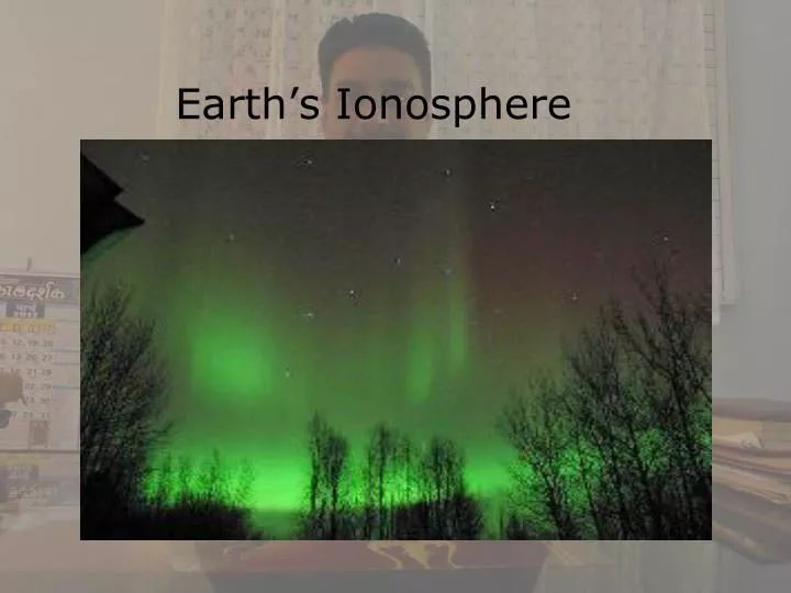 earth s ionosphere