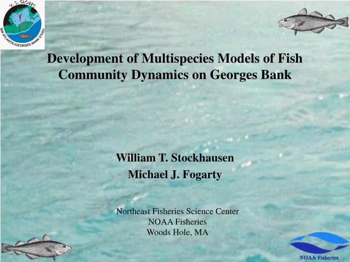 development of multispecies models of fish community dynamics on georges bank
