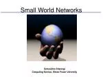 Small World Networks