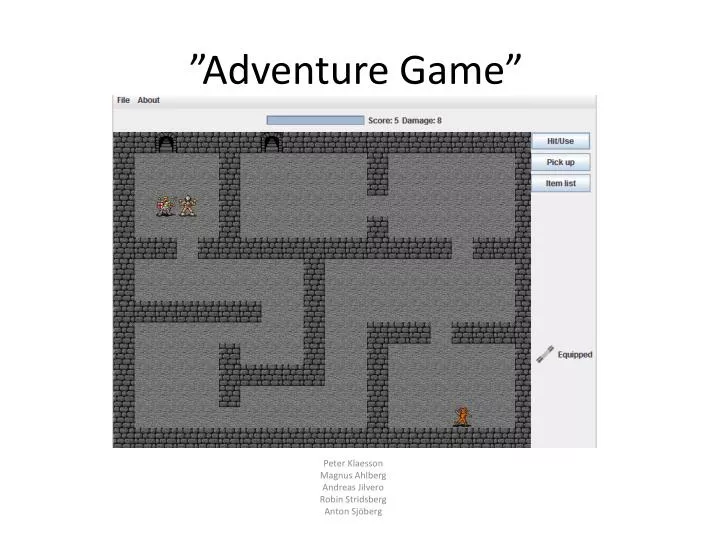 adventure game