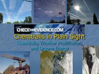 Chemtrails in Plain Sight