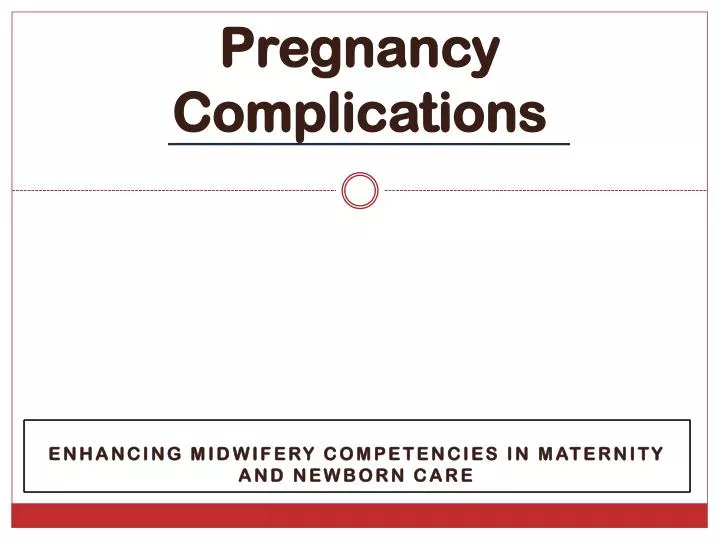 pregnancy complications