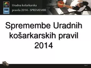 spremembe uradnih ko arkarskih pravil 2014