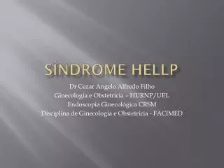 s ndrome hellp