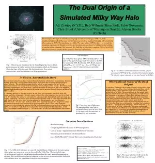 The Dual Origin of a Simulated Milky Way Halo