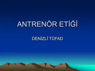 antren r et