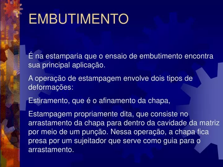 embutimento