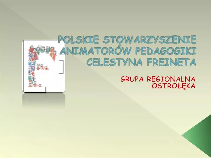polskie stowarzyszenie animator w pedagogiki celestyna freineta