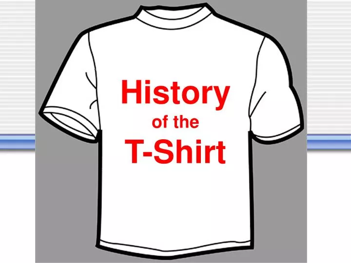 history of the t shirt