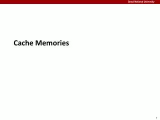 cache memories