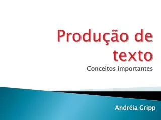 conceitos importantes