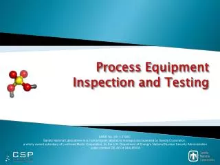Process Equipment Inspection and Testing