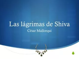 las l grimas de shiva