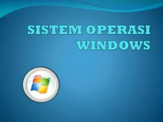 sistem operasi windows