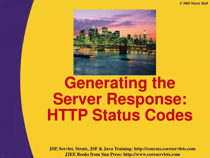 generating the server response http status codes