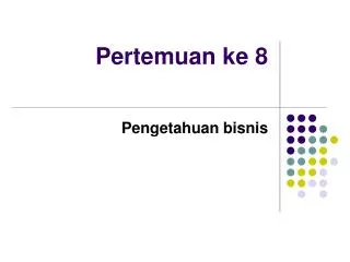 pertemuan ke 8