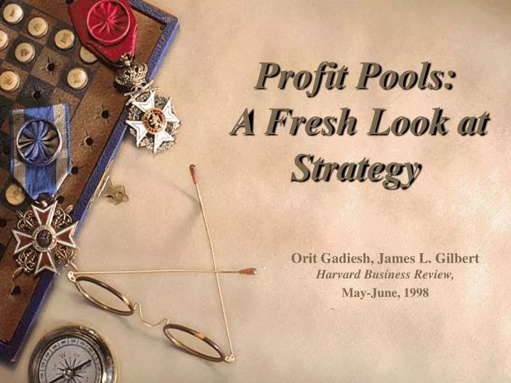 profit pools a fresh look at strategy
