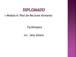 diplomado