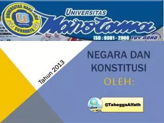 negara dan konstitusi