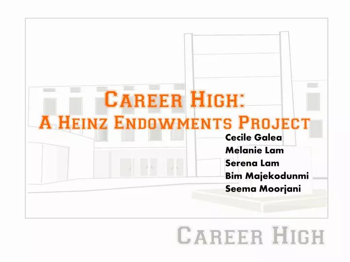 career high a heinz endowments project