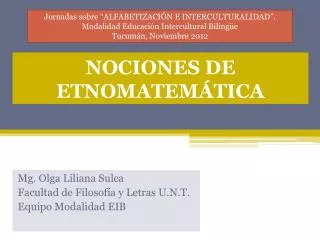 nociones de etnomatem tica