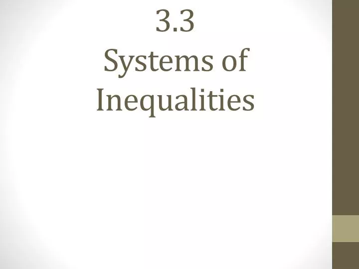 3 3 systems of inequalities