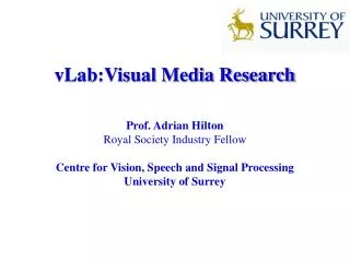 vLab:Visual Media Research