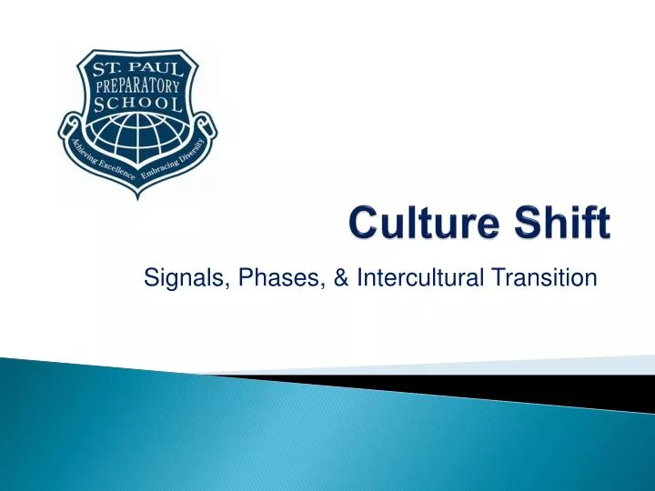 culture shift