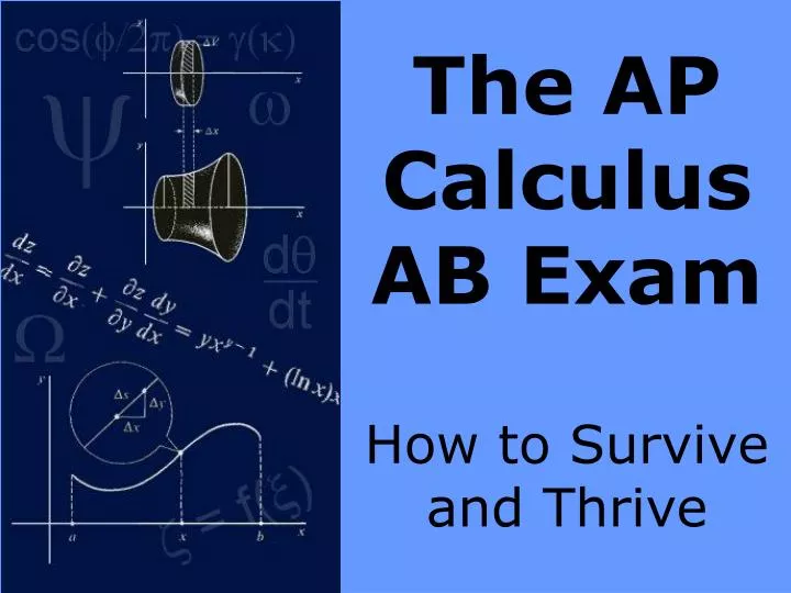 the ap calculus ab exam