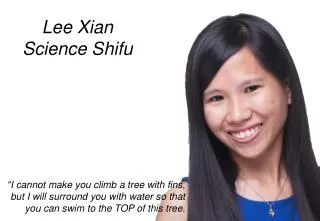 Lee Xian Science Shifu