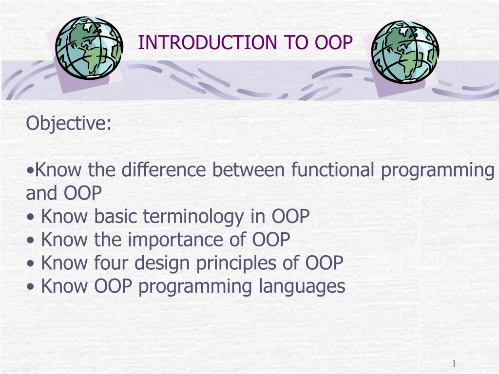 PPT - INTRODUCTION TO OOP PowerPoint Presentation, free download - ID ...