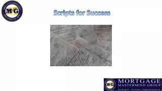 Scripts for Success