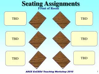 Seating Assignments