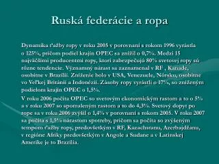 rusk feder cie a ropa