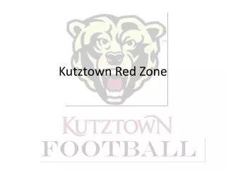 Kutztown Red Zone