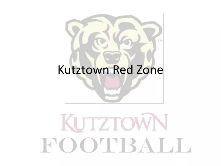 kutztown red zone