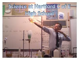 Science at Hartford C of E High School