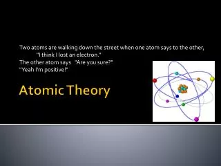 atomic theory