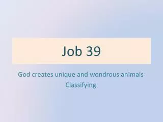 Job 39