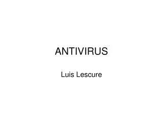 antivirus