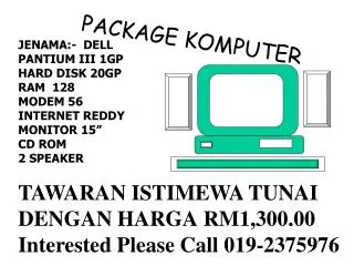 PACKAGE KOMPUTER