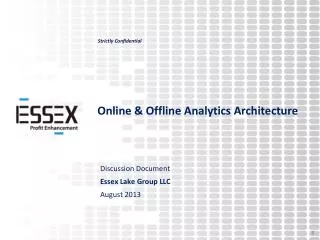 Online &amp; Offline Analytics Architecture